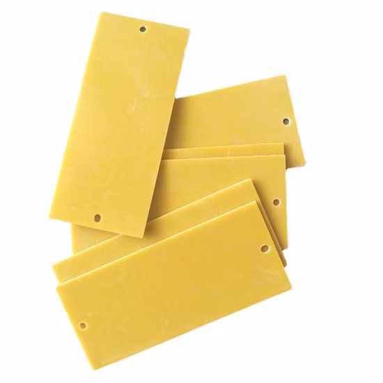 Laminated Glass Fiber Cloth Yellow 3240 Epoxy Board