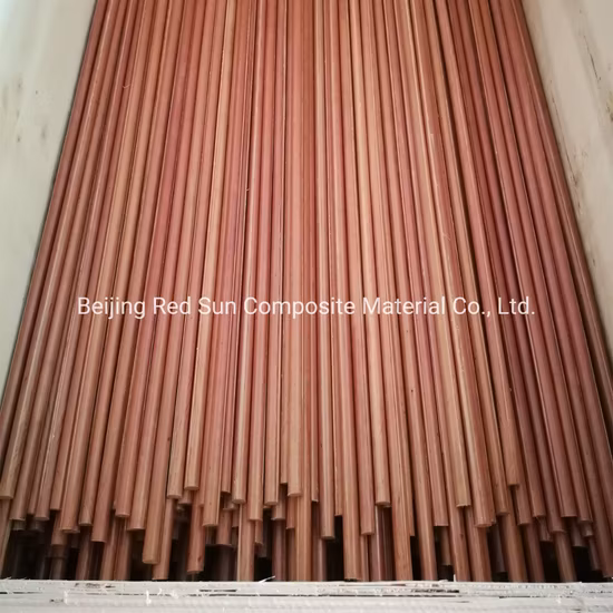 Bakelite Insulation Rods Material Phenolic Cotton Cloth Laminated Rod Factory