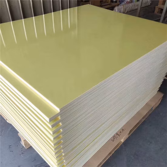 Laminated Glass Fiber Cloth Yellow 3240 Epoxy Board