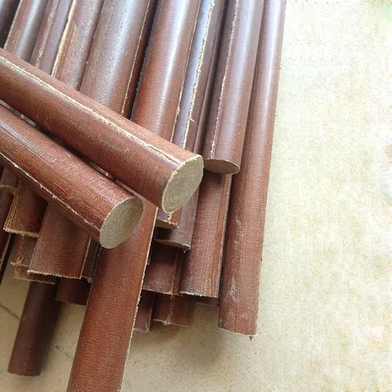 フェノールコットン生地製NEMA CEラミネートロッド